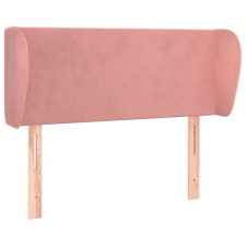 vidaXL rózsaszín bársony fejtámla 83x23x78/88 cm ágy és ágykellék