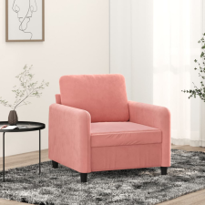 vidaXL rózsaszín bársony kanapéfotel 60 cm bútor