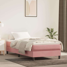 vidaXL rózsaszín bársony zsebrugós ágymatrac 80 x 210 x 20 cm ágy és ágykellék