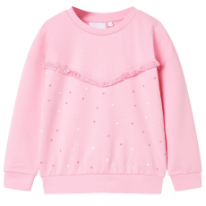 vidaXL Rózsaszín gyerek pulóver 104