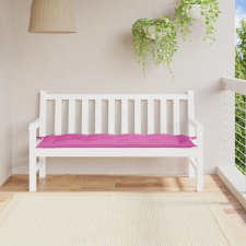 vidaXL rózsaszín szövet padpárna 150 x 50 x 7 cm lakástextília