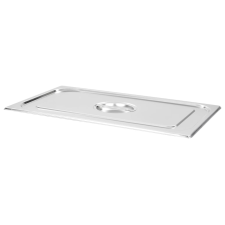vidaXL rozsdamentes acél edényfedő GN 1/1 530 x 325 mm konyhai eszköz