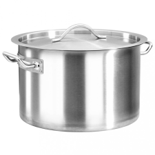 vidaXL rozsdamentes acél főzőedény 24 L 36 x 24 cm edény