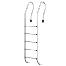 vidaXL Rozsdamentes Acél Medencelétra - 5 Fok - 211 cm medence kiegészítő