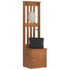 vidaXL SANDENS tömör fenyőfa előszobafa 45x40x159,5 cm bútor