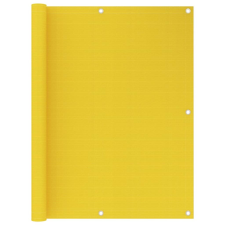 vidaXL sárga HDPE erkélytakaró 120 x 300 cm kerti bútor