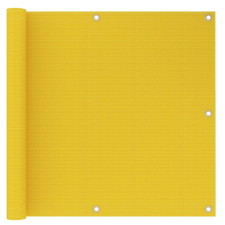 vidaXL sárga HDPE erkélytakaró 90 x 300 cm kerti bútor