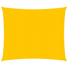 vidaXL sárga HDPE napvitorla 160 g/m² 2,5 x 3 m kerti bútor