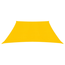 vidaXL sárga HDPE napvitorla 160 g/m² 3/4 x 2 m (311598) kerti bútor