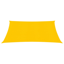 vidaXL sárga négyszögletű HDPE napvitorla 160 g/m² 2x2,5 m kerti bútor
