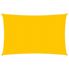 vidaXL sárga négyszögletű HDPE napvitorla 160 g/m² 4x5 m kerti bútor