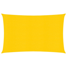 vidaXL sárga négyszögletű HDPE napvitorla 160 g/m² 5x7 m kerti bútor