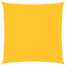 vidaXL sárga négyzet alakú HDPE napvitorla 160 g/m² 6x6 m (311554) kerti bútor