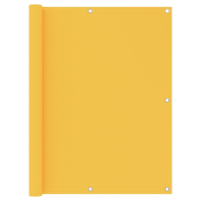 vidaXL sárga oxford-szövet erkélyparaván 120 x 600 cm kerti bútor