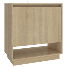 vidaXL somona-tölgyszínű forgácslap tálalószekrény 70 x 41 x 75 cm (809542) bútor
