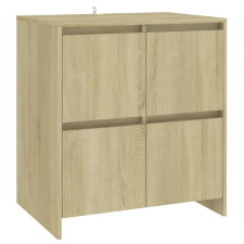 vidaXL somona-tölgyszínű forgácslap tálalószekrény 70 x 41 x 75 cm (809767) bútor