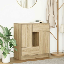 vidaXL sonoma tölgy komód fiókokkal és ajtókkal 70,5x34x74,5 cm bútor