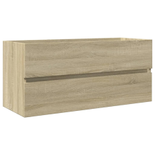 vidaXL sonoma tölgy szerelt fa fürdőszobai mosdószekrény 100x38,5x45cm (849639) fürdőszoba bútor