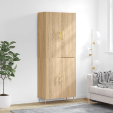 vidaXL sonoma-tölgy szerelt fa magasszekrény 69,5 x 34 x 180 cm bútor