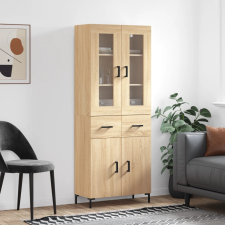 vidaXL sonoma-tölgy szerelt fa magasszekrény 69,5 x 34 x 180 cm bútor