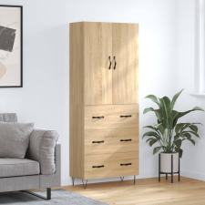 vidaXL sonoma-tölgy szerelt fa magasszekrény 69,5 x 34 x 180 cm bútor