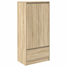 vidaXL sonoma-tölgy szerelt fa szekrény fiókkal 55,5x34x119,5 cm (861645) bútor