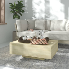 vidaXL sonoma-tölgy színű forgácslap dohányzóasztal 80 x 55 x 31 cm bútor