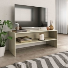 vidaXL Sonoma tölgy színű forgácslap TV-szekrény 100 x 40 x 40 cm bútor