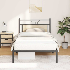 vidaXL sonoma tölgy színű szerelt fa ágykeret matrac nélkül 100x200 cm ágy és ágykellék