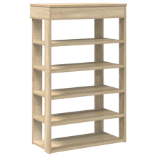 vidaXL sonoma tölgy színű szerelt fa cipőtartó 60x30x98 cm (859925) bútor