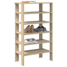 vidaXL sonoma tölgy színű szerelt fa cipőtartó 61x32x105 cm bútor