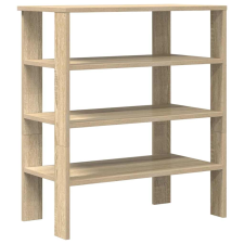 vidaXL sonoma tölgy színű szerelt fa cipőtartó 61x32x70 cm (859844) bútor