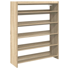 vidaXL sonoma tölgy színű szerelt fa cipőtartó 80x25x100 cm (859898) bútor