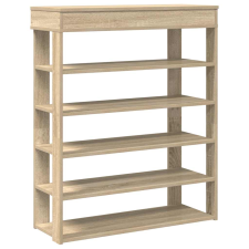 vidaXL sonoma tölgy színű szerelt fa cipőtartó 80x30x98 cm (859934) bútor