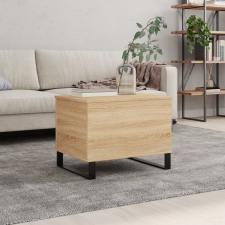vidaXL sonoma tölgy színű szerelt fa dohányzóasztal 60x44,5x45 cm bútor