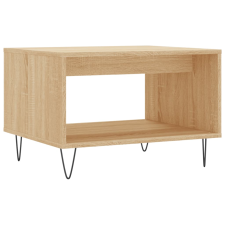 vidaXL sonoma tölgy színű szerelt fa dohányzóasztal 60x50x40 cm (829255) bútor