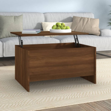 vidaXL sonoma tölgy színű szerelt fa dohányzóasztal 80x55,5x41,5 cm bútor
