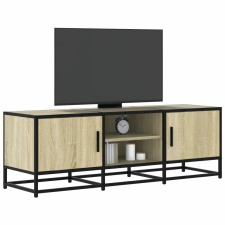 vidaXL sonoma tölgy színű szerelt fa és fém TV-szekrény 120x35x41 cm bútor