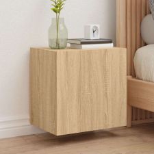 vidaXL sonoma tölgy színű szerelt fa fali TV-szekrény 40,5x30x40 cm bútor