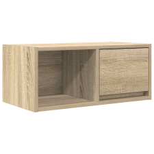 vidaXL sonoma tölgy színű szerelt fa fali TV-szekrény 60x31x25,5 cm (861440) bútor
