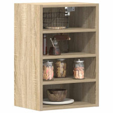 vidaXL sonoma tölgy színű szerelt fa függő szekrény 40x29,5x60 cm bútor