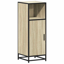 vidaXL sonoma tölgy színű szerelt fa fürdőszobaszekrény 35x37,5x100 cm (849240) fürdőszoba bútor