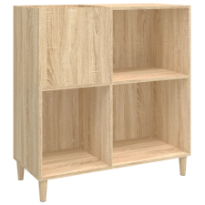 vidaXL sonoma tölgy színű szerelt fa hanglemezszekrény 84,5x38x89 cm (831992) bútor
