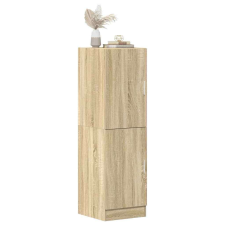 vidaXL sonoma tölgy színű szerelt fa konyhaszekrény 38x41,5x131,5 cm bútor