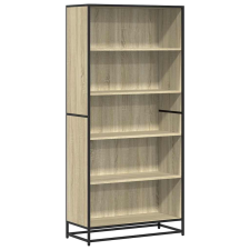 vidaXL sonoma tölgy színű szerelt fa könyvszekrény 80,5x35x170,5 cm (3300856) bútor