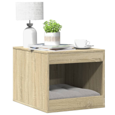 vidaXL sonoma tölgy színű szerelt fa macskaalomdoboz 47 x 59 x 42 cm macskafelszerelés
