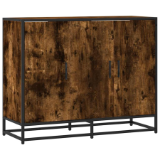 vidaXL sonoma tölgy színű szerelt fa tálalószekrény 94x35x76 cm (849006) bútor