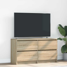 vidaXL sonoma tölgy színű szerelt fa TV-szekrény 100x35x54 cm (861798) bútor