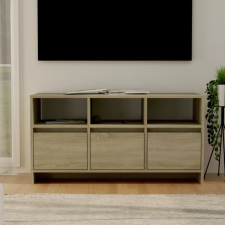 vidaXL Sonoma tölgy színű TV-szekrény 102 x 37,5 x 52,5 cm bútor