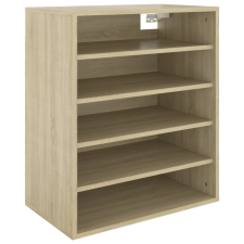 vidaXL sonoma-tölgyszínű forgácslap cipősszekrény 60 x 35 x 70 cm (808939) bútor